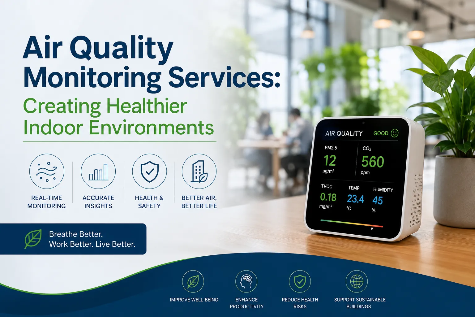 Air Quality Monitoring Services: Creating Healthier Indoor Environments