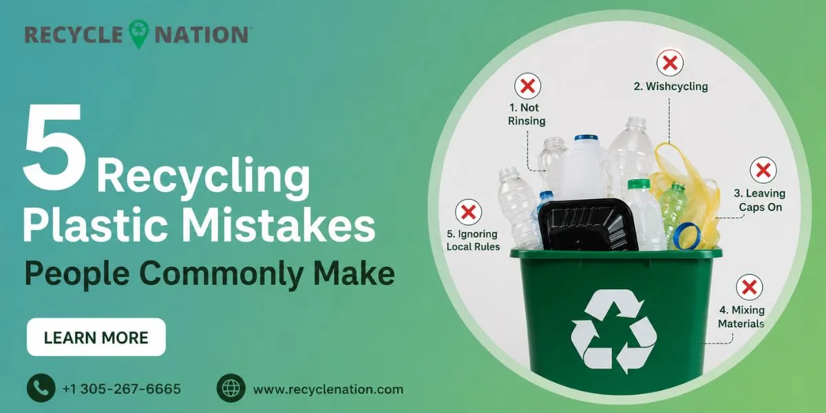 5 Recycling Plastic Mistakes People Commonly Make