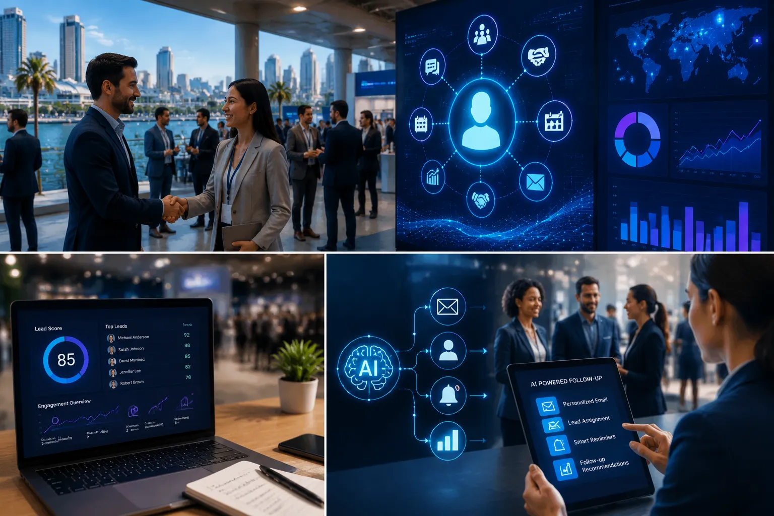 How Can AI Improve Conference Lead Response After an Event?