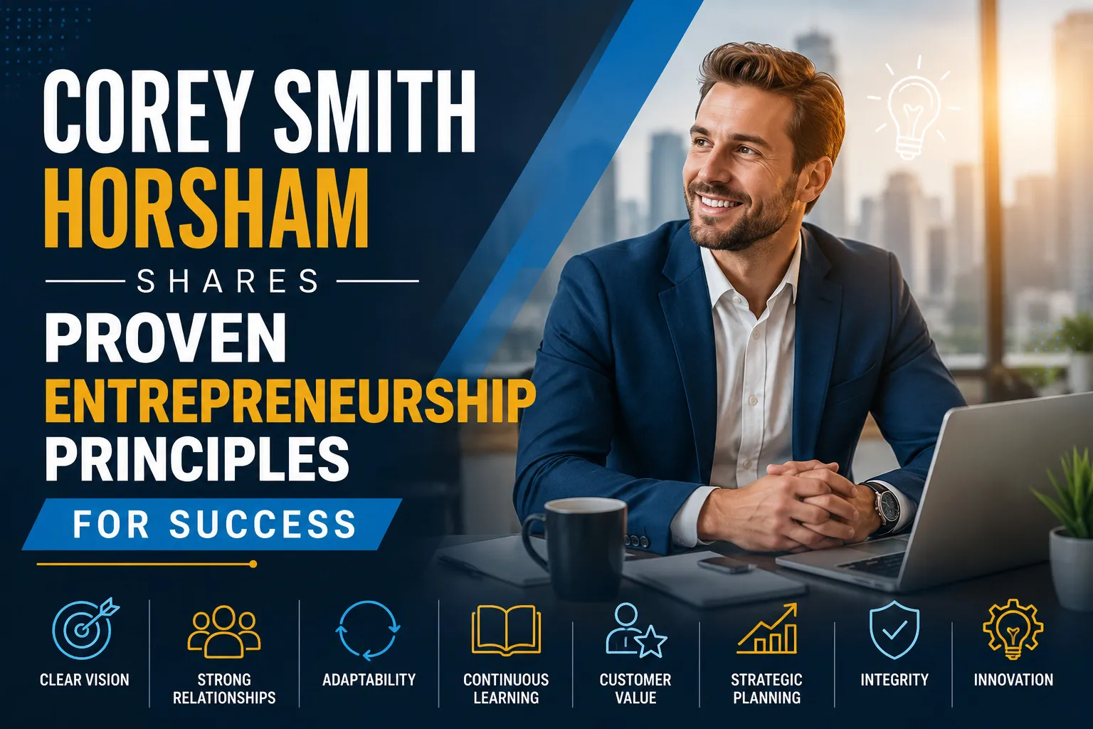 Corey Smith Horsham Shares Proven Entrepreneurship Principles for Success