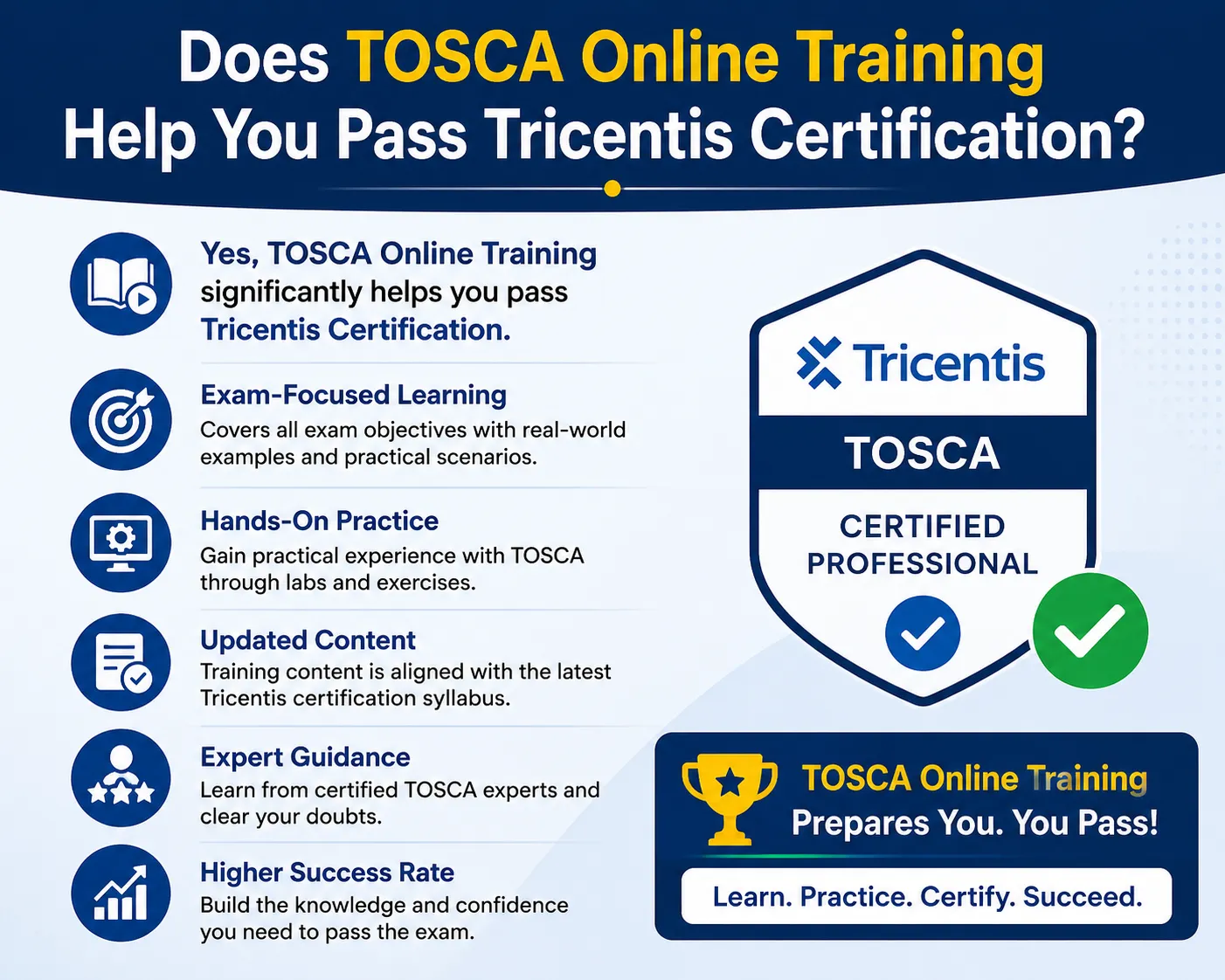 Does TOSCA Online Training Help You Pass Tricentis Certification?