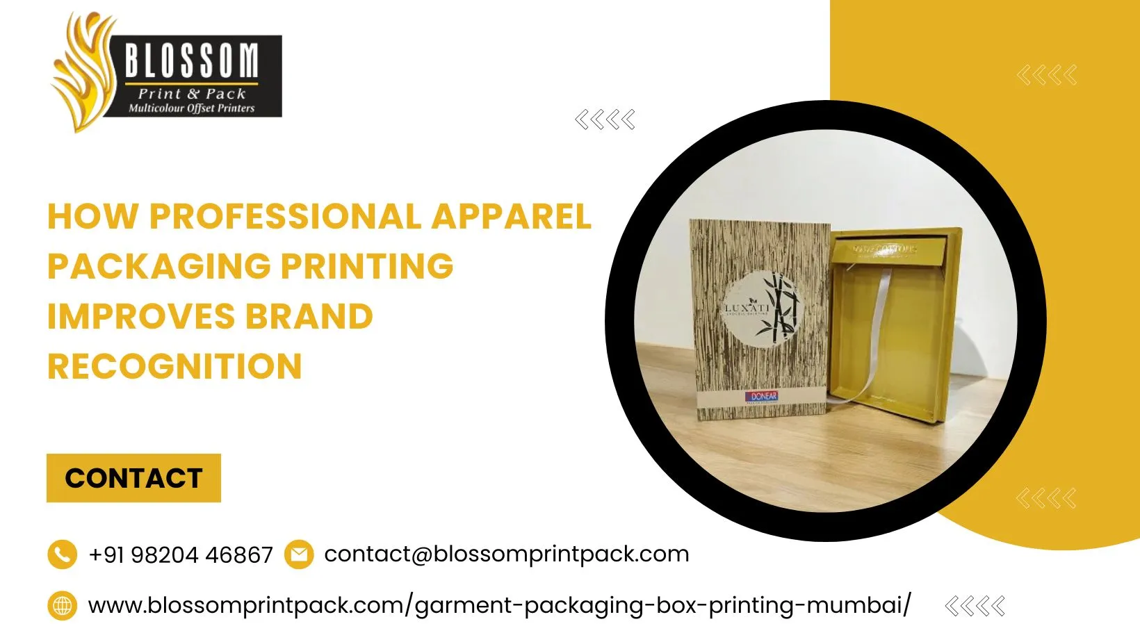 How Professional Apparel Packaging Printing Improves Brand Recognition
