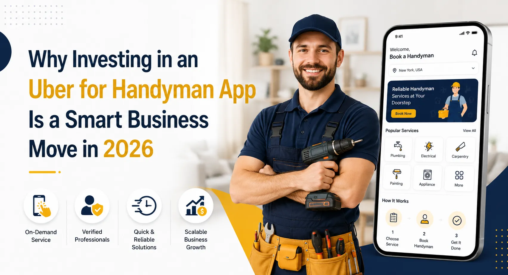 Why Investing in an Uber for Handyman App Is a Smart Business Move in 2026