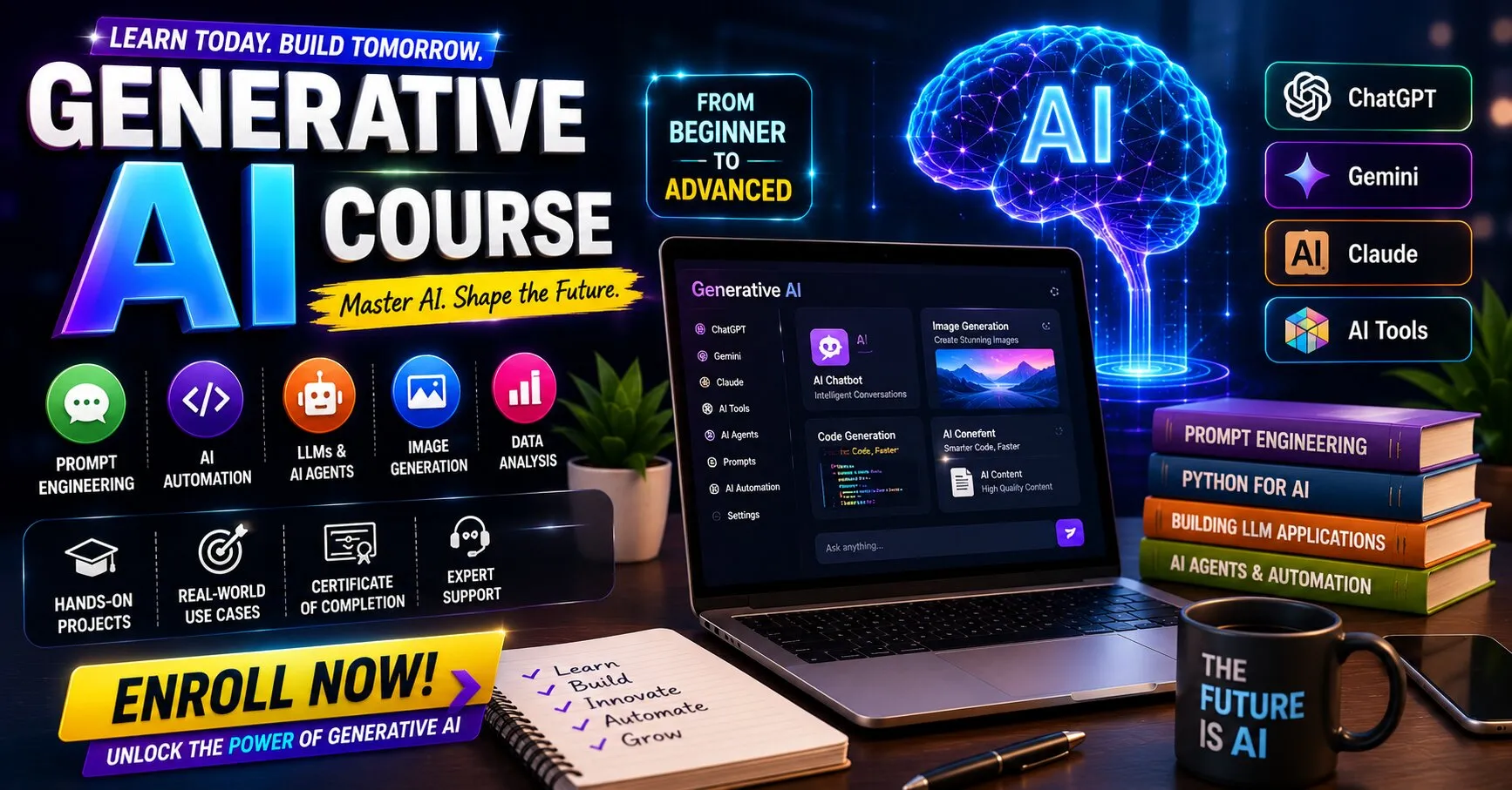 Job-Oriented Generative AI Training Program: Generative AI Course in Telugu