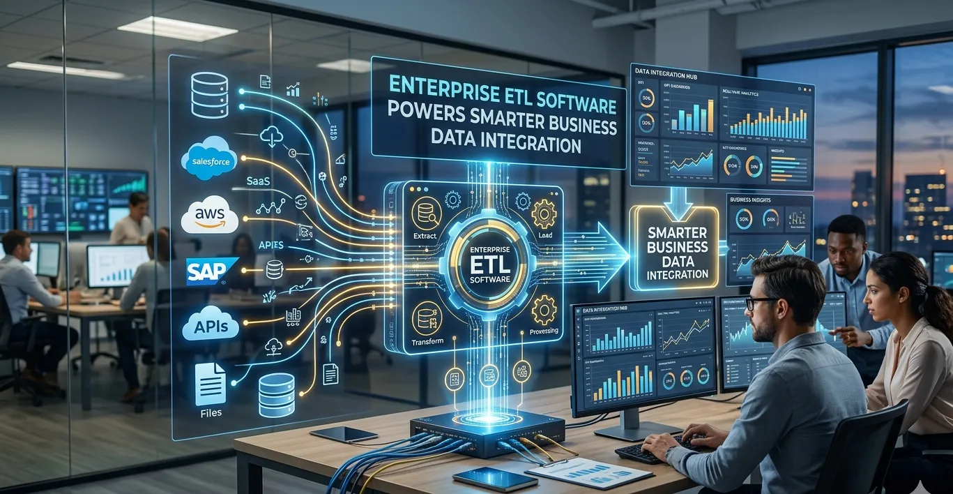 Enterprise ETL Software Powers Smarter Business Data Integration