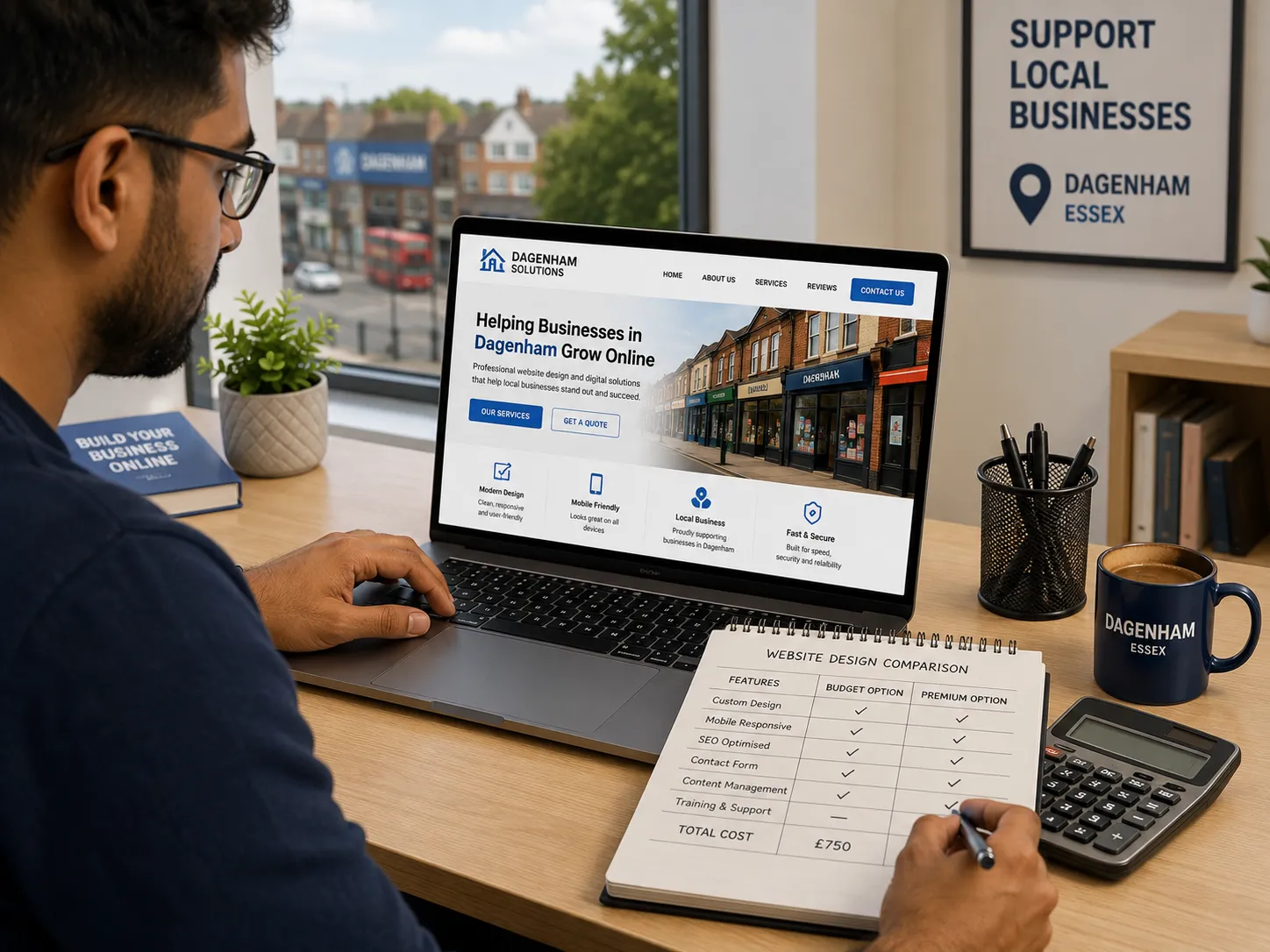 Cheap Website Design in Dagenham: How to Get a Professional Site Without Paying More Than You Need To