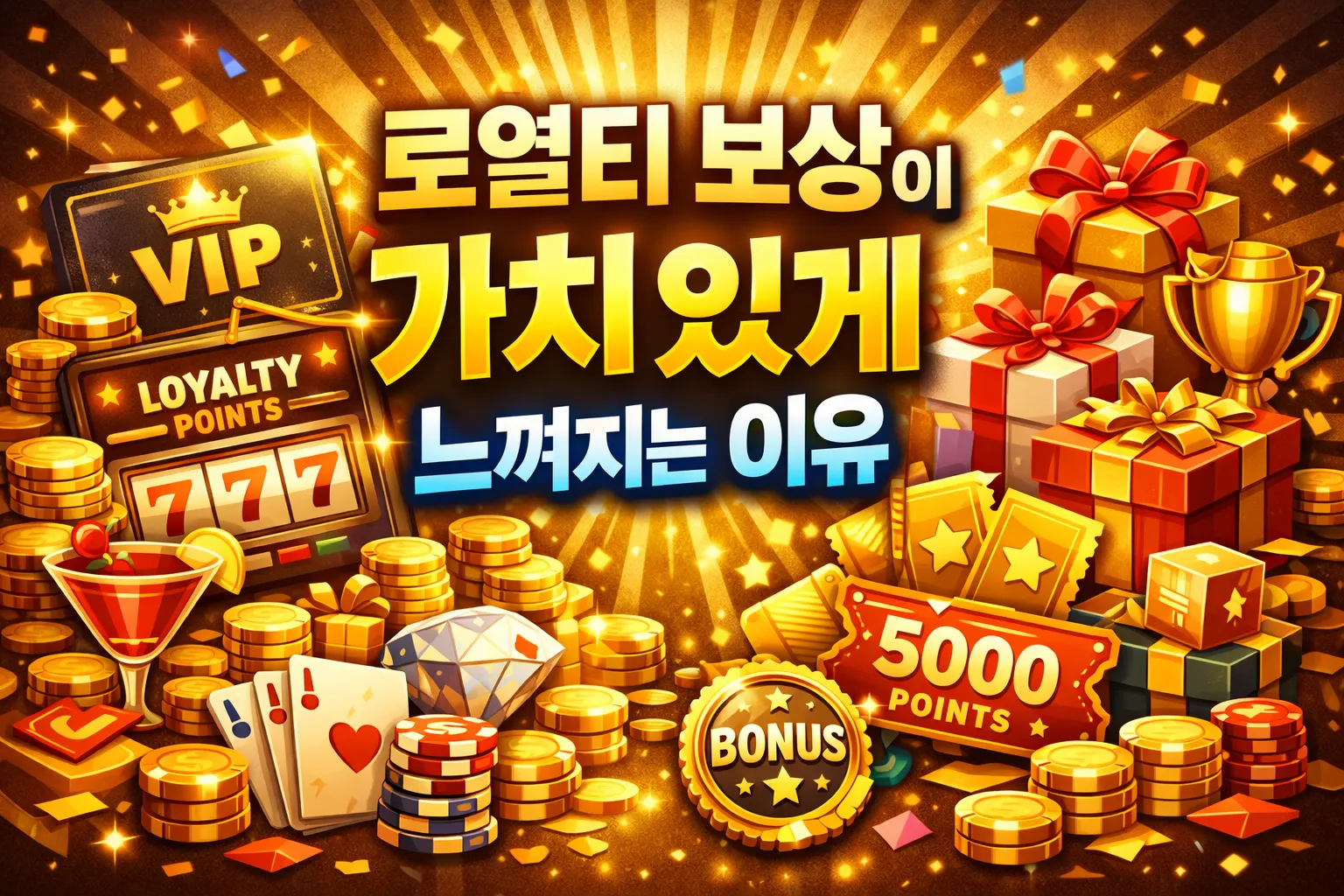 로열티 보상이 가치 있게 느껴지는 이유