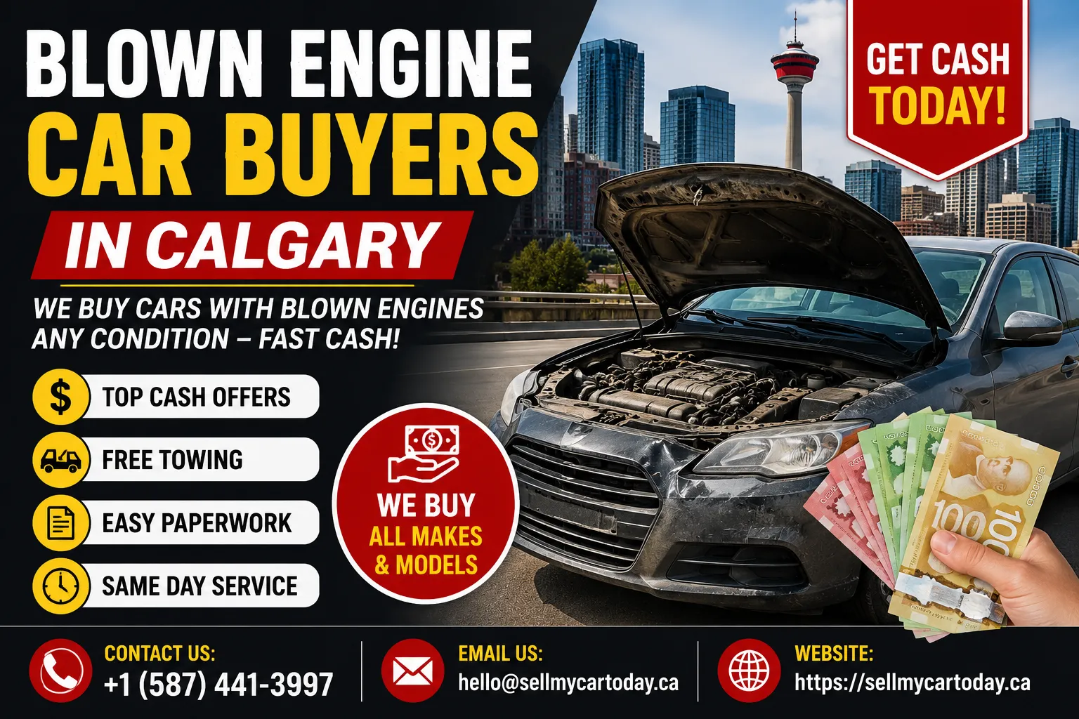 Top-Rated Blown Engine Car Buyers in Calgary