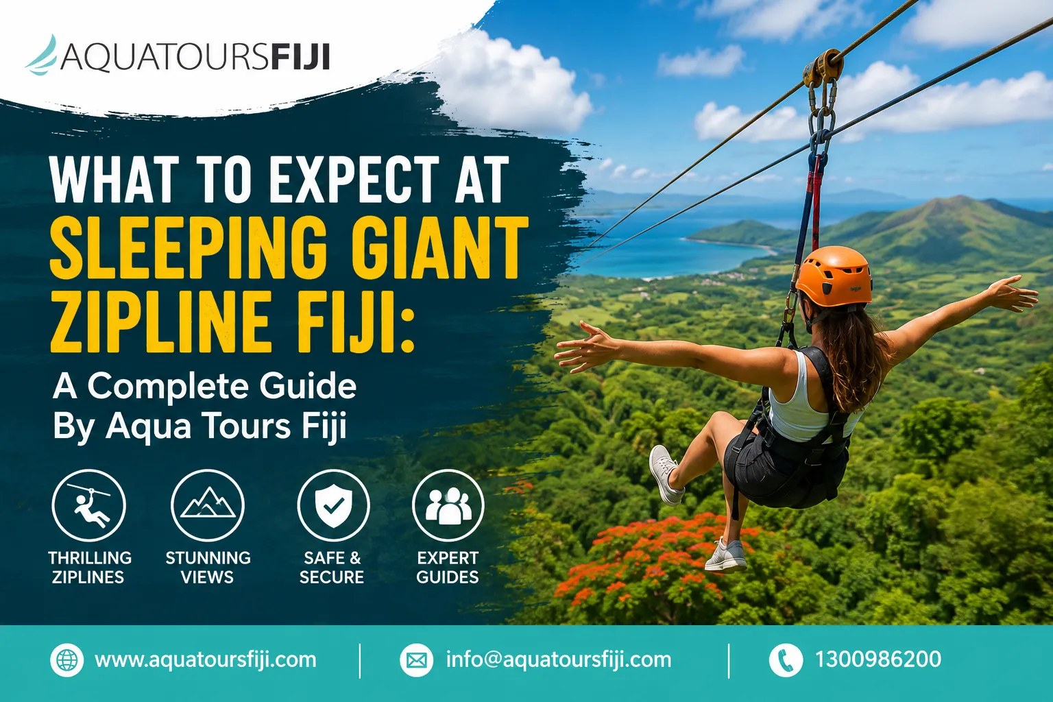 What To Expect At Sleeping Giant Zipline Fiji: A Complete Guide By Aqua Tours Fiji