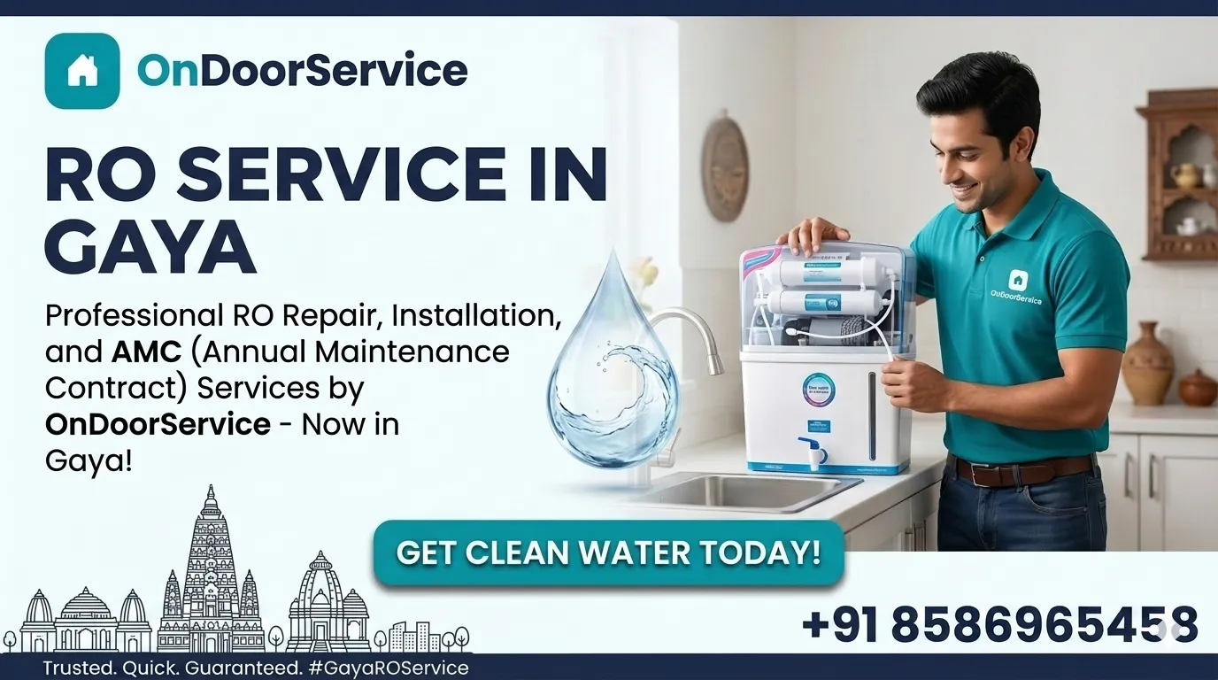 RO Service in Gaya: Don’t Wait for Your Water Purifier to Break Down