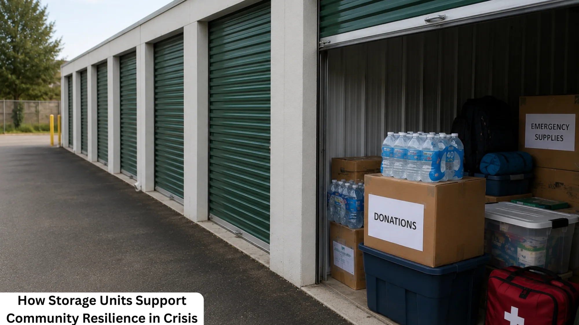 How Storage Units Support Community Resilience in Crisis