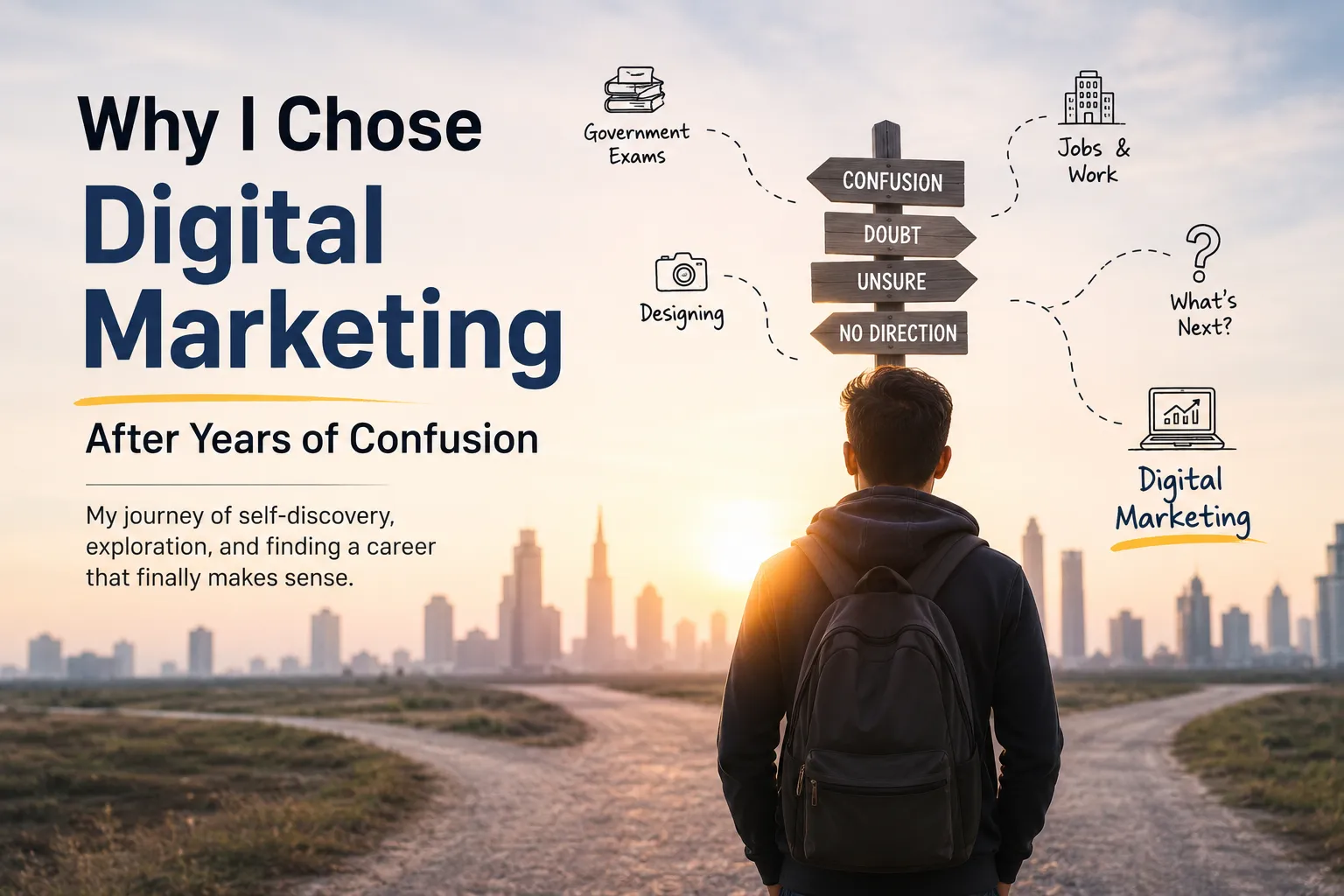 From Career Confusion to Digital Marketing: A Journey of Self-Discovery