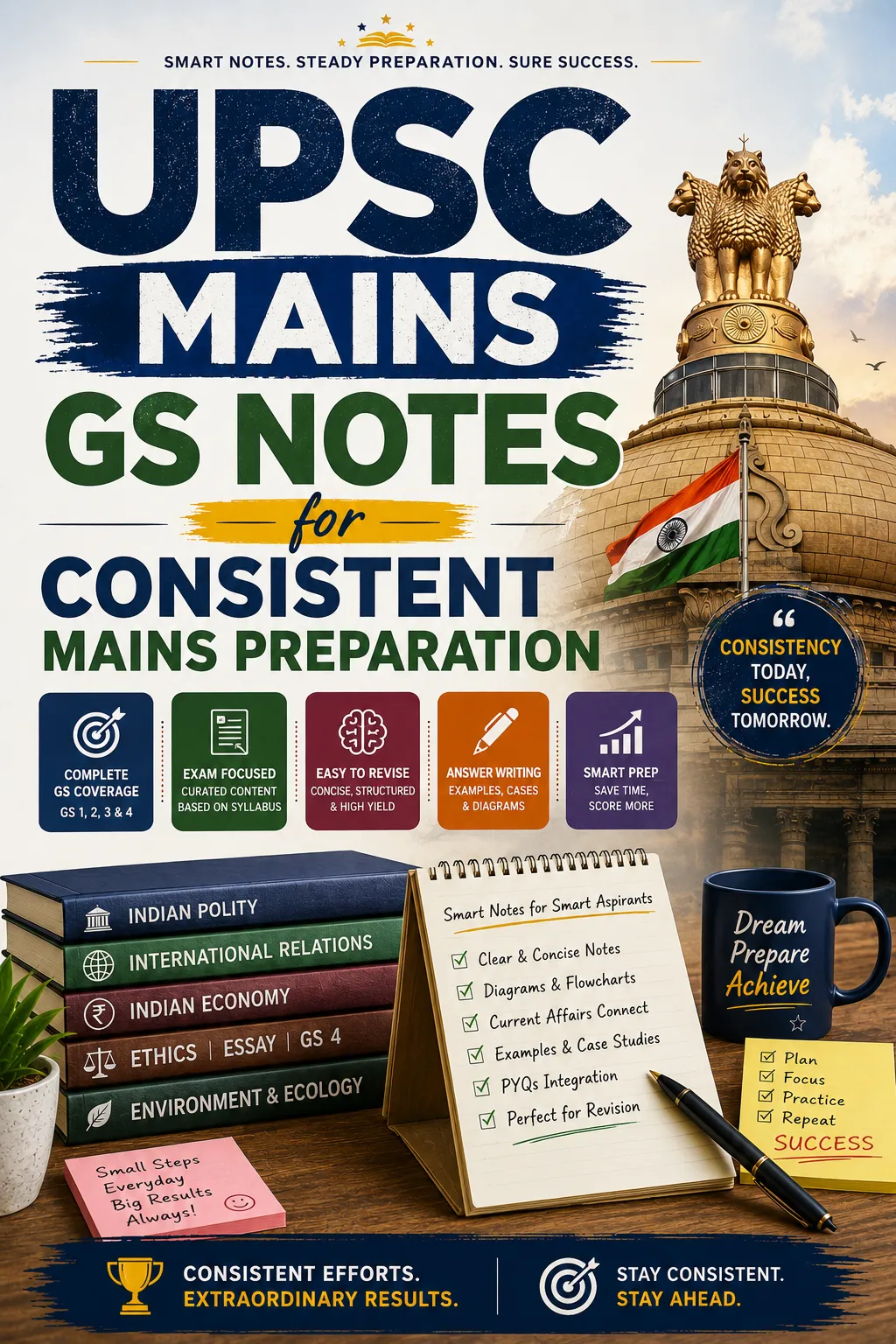 UPSC Mains GS Notes for Consistent Mains Preparation
