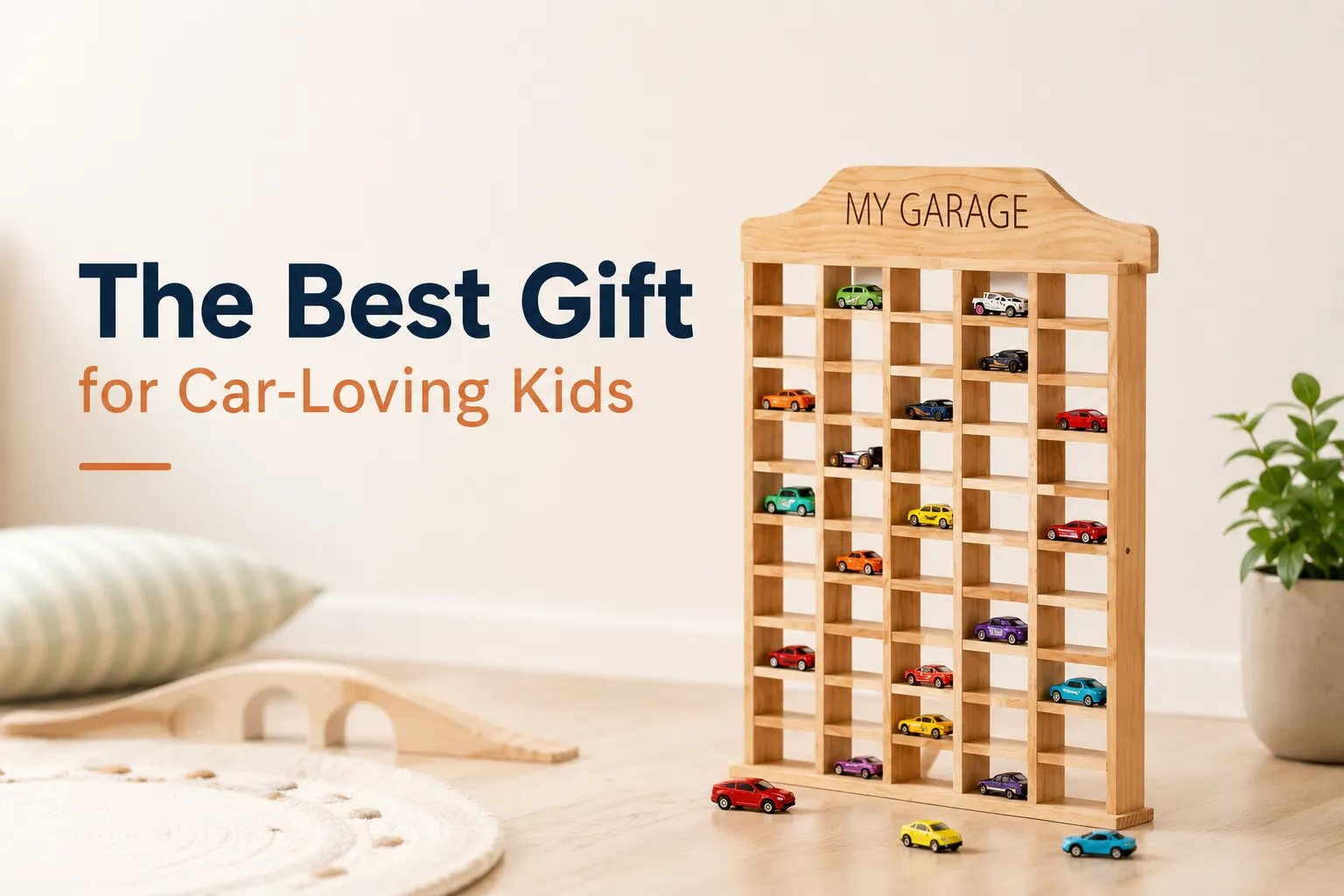 The Best Gift for Car-Loving Kids: Why Wooden Toy Garages Are Trending?
