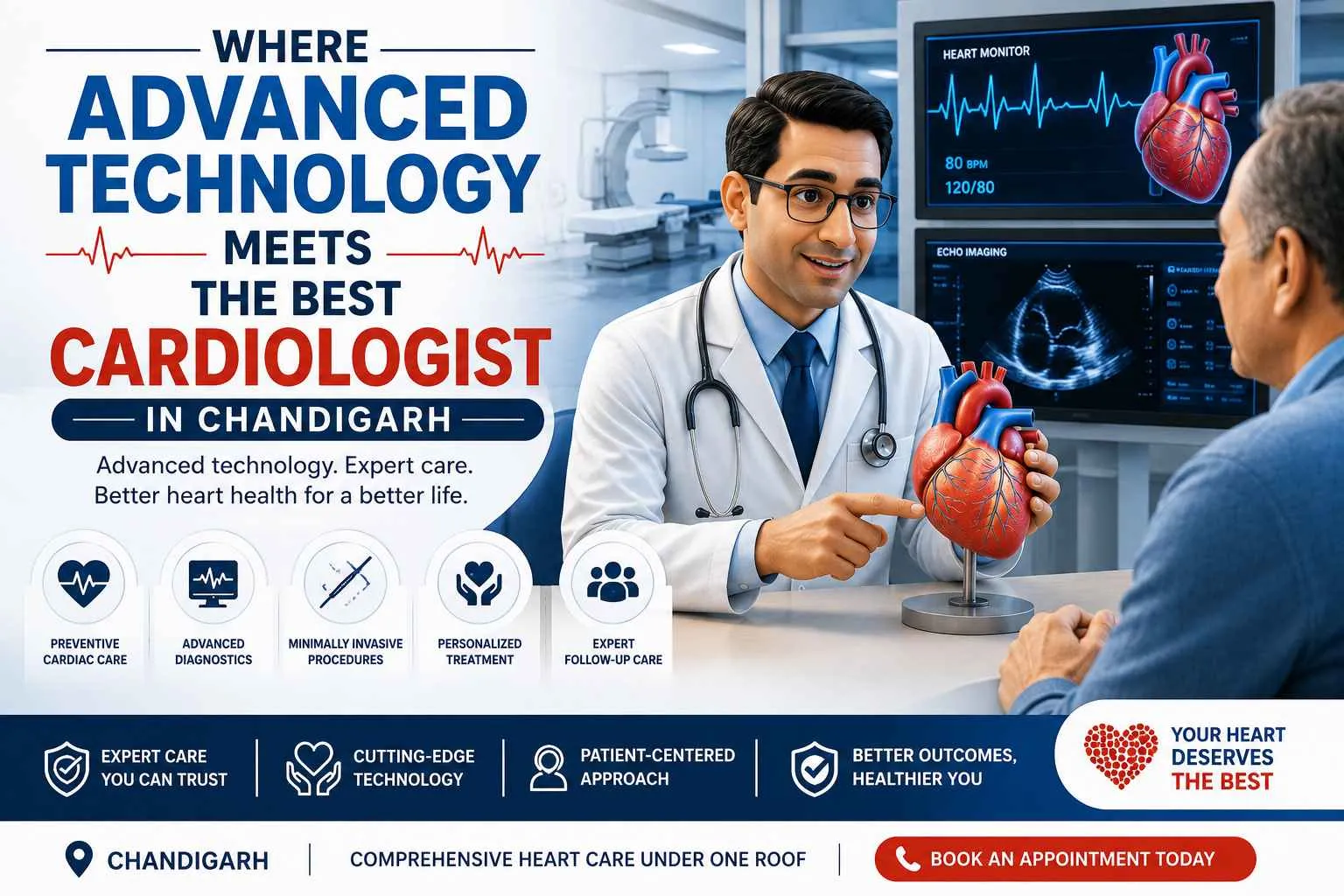 Where Advanced Technology Meets the Best Cardiologist in Chandigarh
