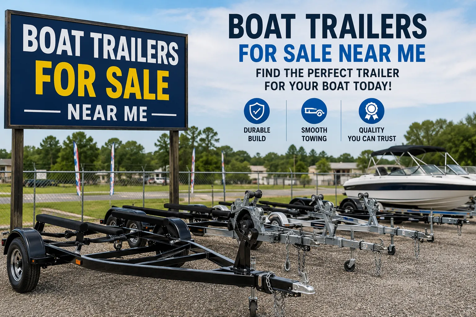 Boat Trailers for Sale Near Me: How to Find the Best Trailer for Your Boat