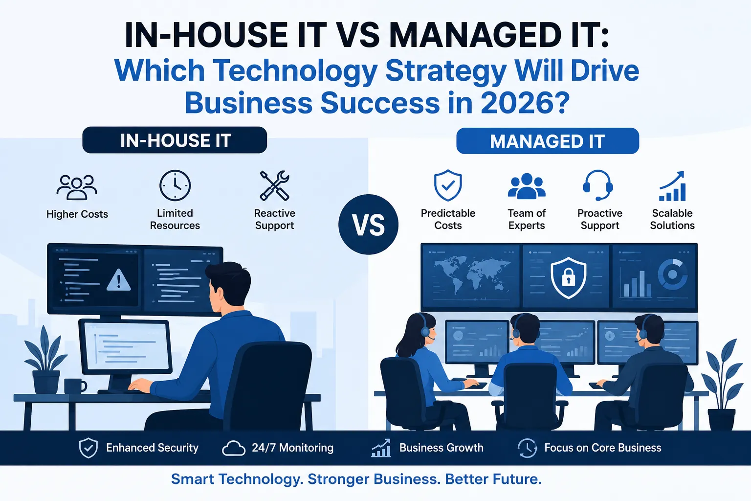 In-House IT vs Managed IT: Which Technology Strategy Will Drive Business Success in 2026?