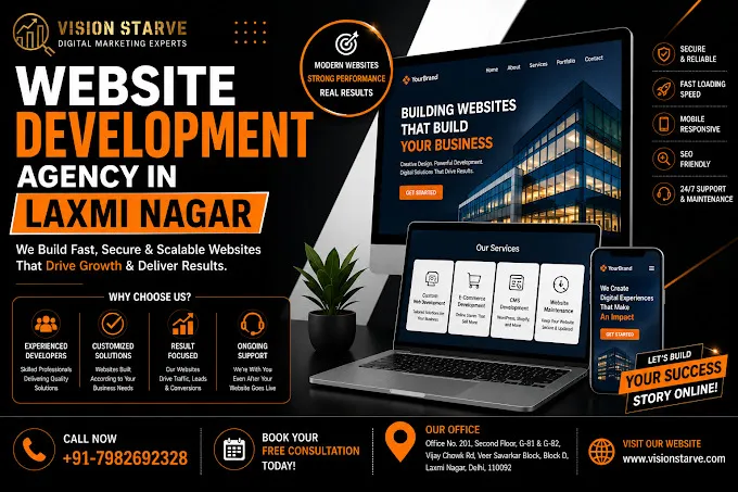 7 Best Website Designing Companies in Mayur Vihar (2026 Guide)