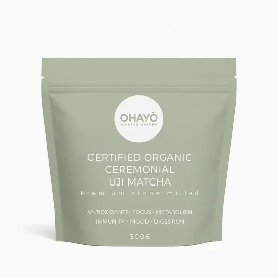 Ohayo Ceremonial Matcha Powder 300g for Cafés: Unadulterated Power in Every Scoop