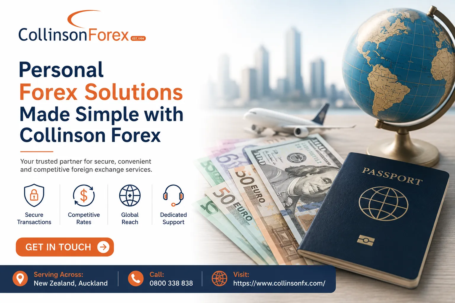 Personal Forex Solutions Made Simple with Collinson Forex