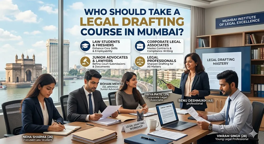 Who Should Take a Legal Drafting Course in Mumbai?