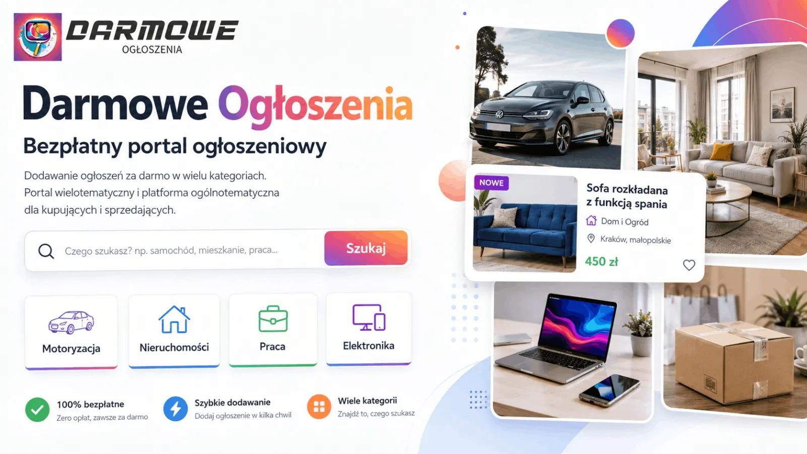 Darmowe ogłoszenia w Polsce – jak korzystać z bezpłatnego portalu ogłoszeniowego?