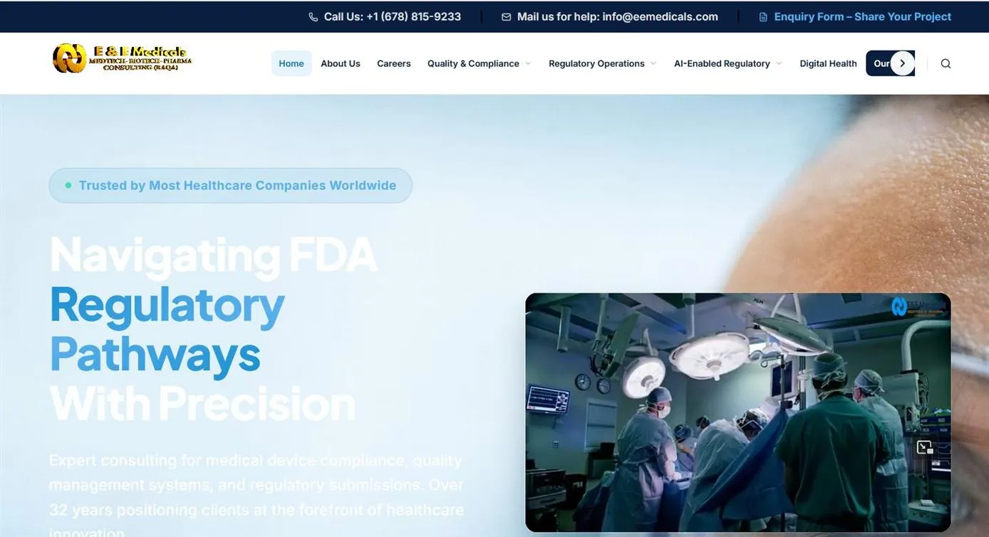 FDA Regulatory Consulting: The Key to Successful Medical Device and Pharmaceutical Compliance