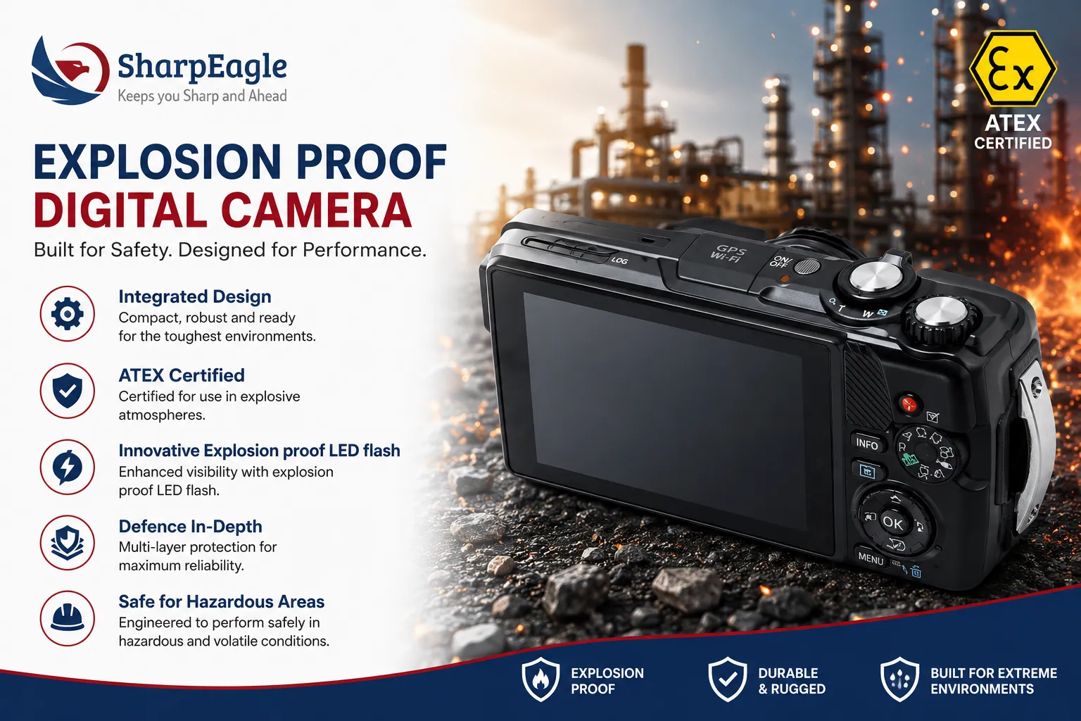 Explosion Proof Digital Camera Solutions for Hazardous Area Inspections in UAE Oil & Gas Facilities