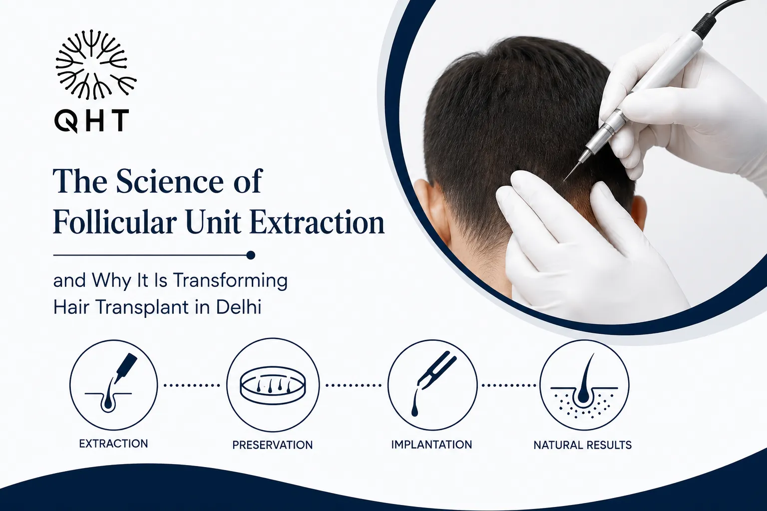 The Science of Follicular Unit Extraction and Why It Is Transforming Hair Transplant in Delhi