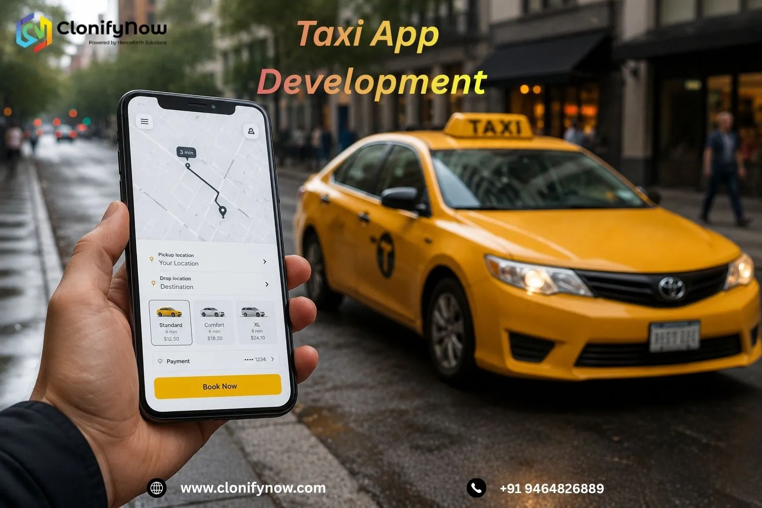 How Taxi Booking App Development Services Accelerate Business Growth?