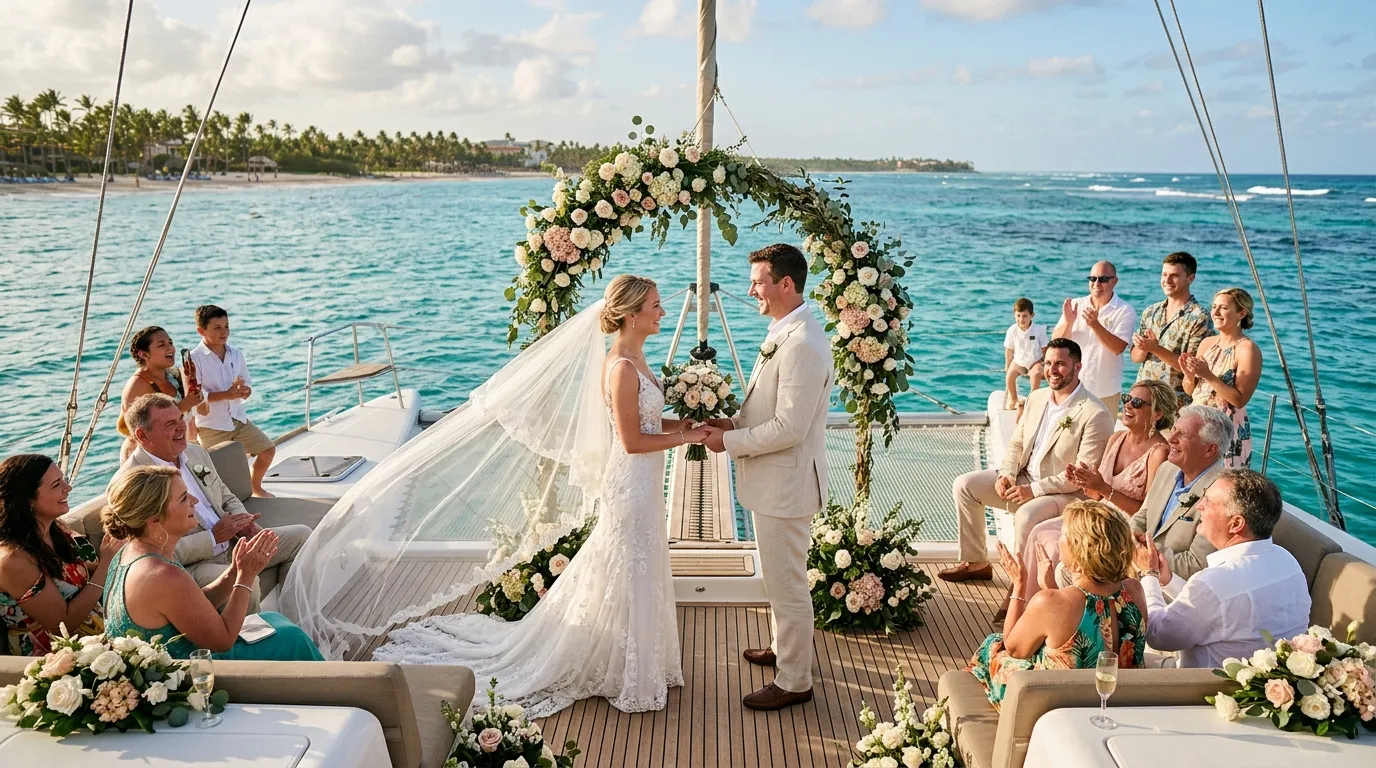 Why a Catamaran Wedding in Punta Cana Is a Unique Experience?
