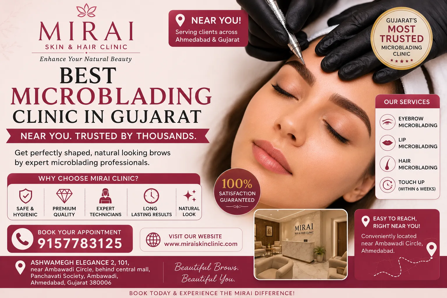 Best Microblading Clinic in Gujarat Near Me: Your Guide to Beautiful, Natural Results