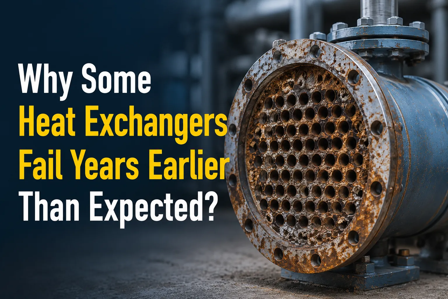 Why Some Heat Exchangers Fail Years Earlier Than Expected?