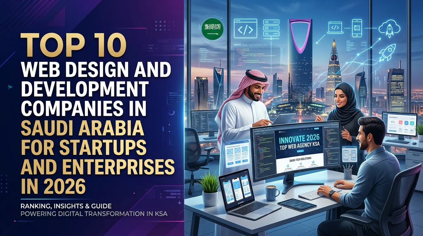 Top 10 Web Design and Development Companies in Saudi Arabia for Startups and Enterprises in 2026