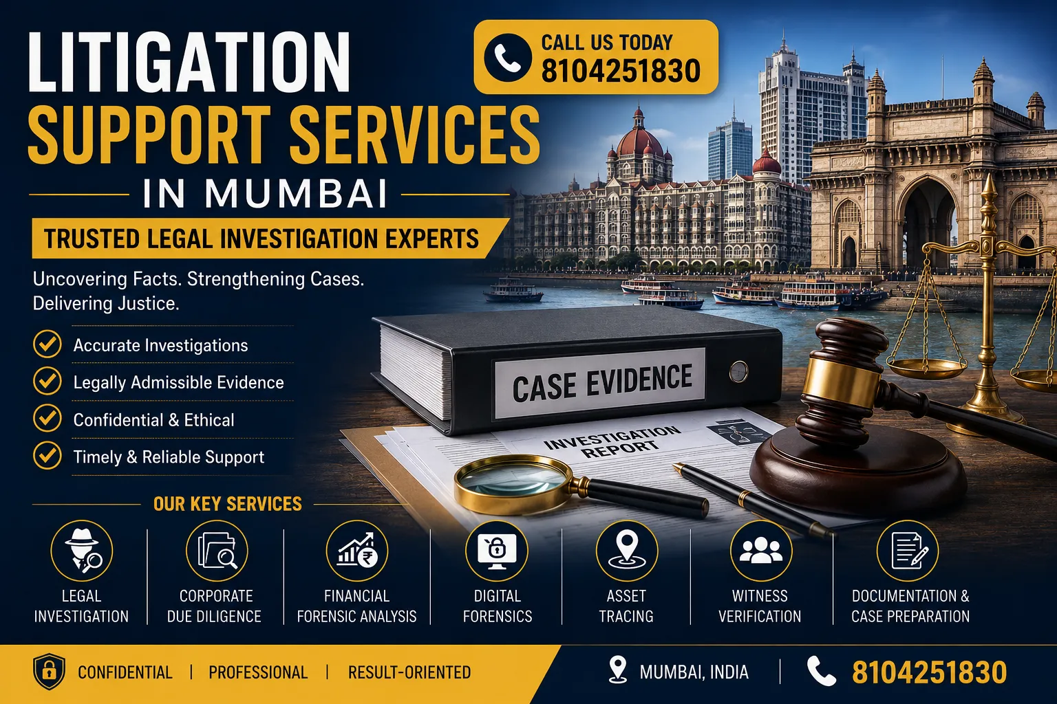 Litigation Support Services in Mumbai – Trusted Legal Investigation Experts