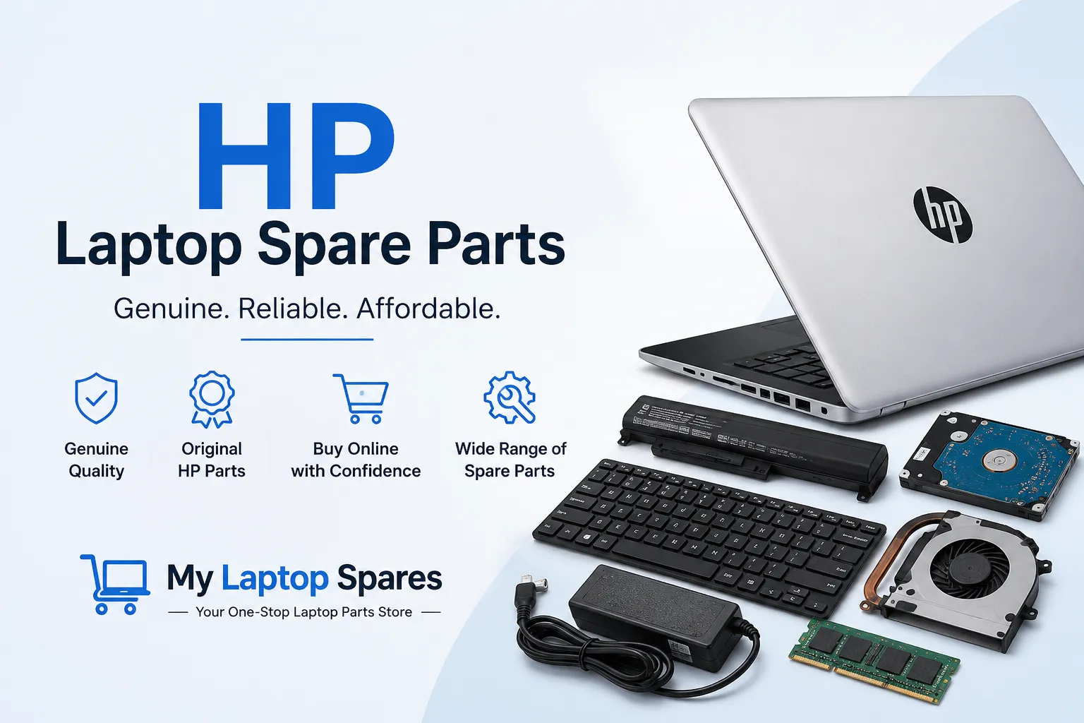 Your Trusted Store for HP Laptop Spare Parts and Accessories