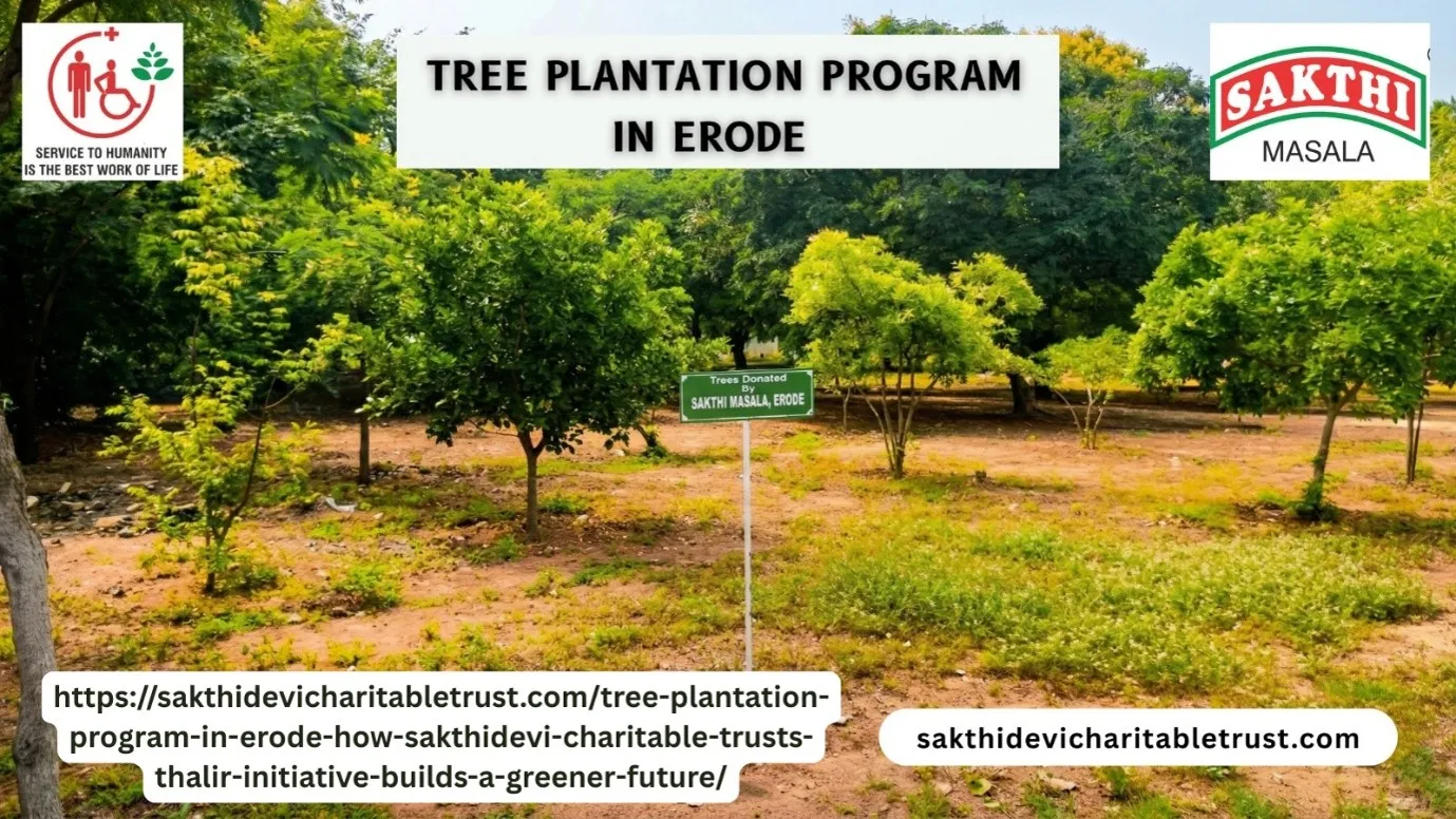 How Sakthidevi Charitable Trust's Thalir Program Is Turning Erode Greener, One Sapling at a Time