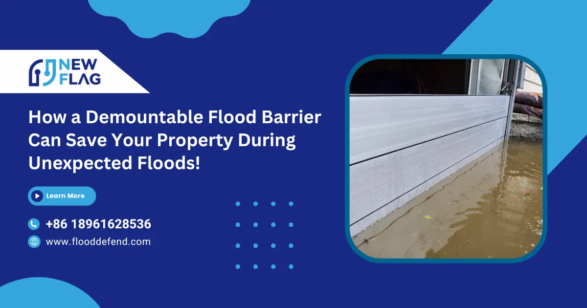 How a Demountable Flood Barrier Can Save Your Property During Unexpected Floods!