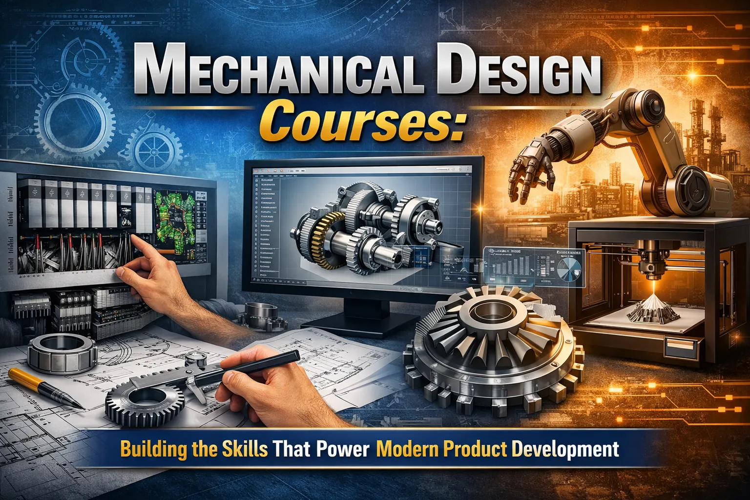 Mechanical Design Courses: Building the Skills That Power Modern Product Development