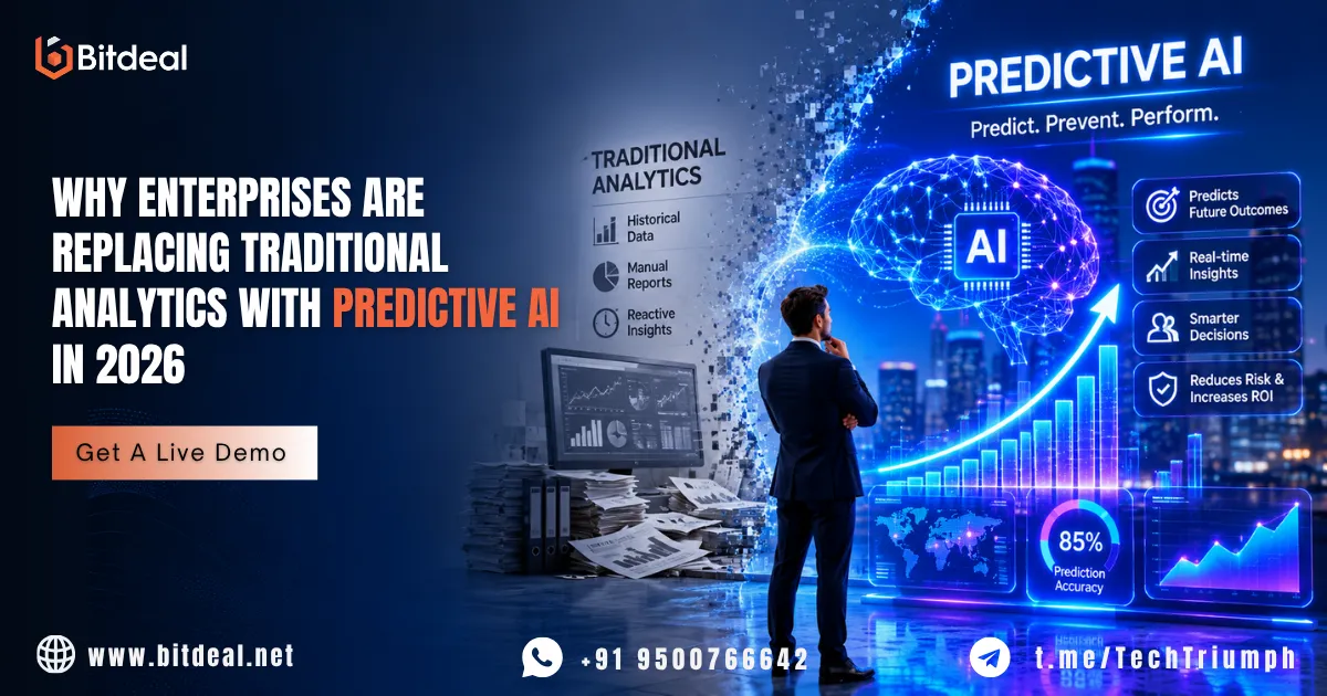 Why Enterprises Are Replacing Traditional Analytics with Predictive AI in 2026