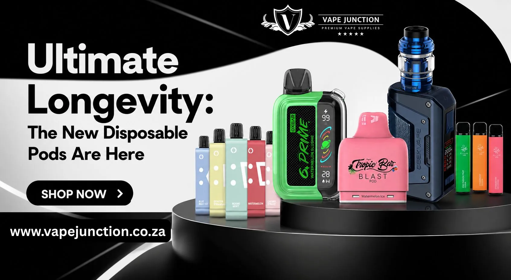 Ultimate Longevity: The New Disposable Pods Are Here | Vape Junction