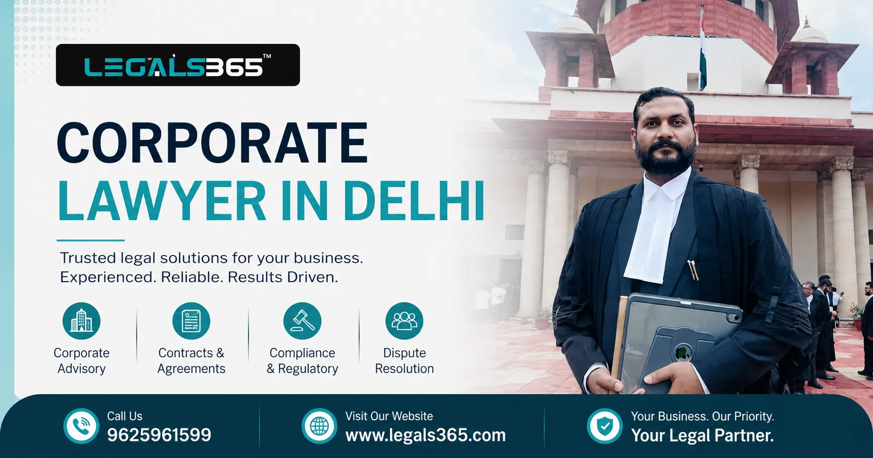 How a Corporate Lawyer in Delhi Handles Business Disputes Effectively