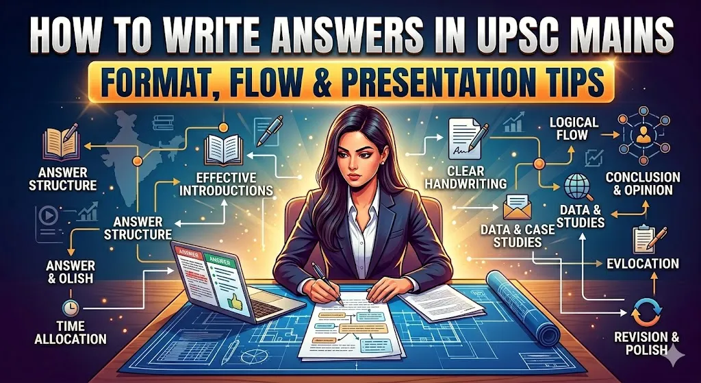 How to Write Answers in UPSC Mains: Format, Flow & Presentation Tips
