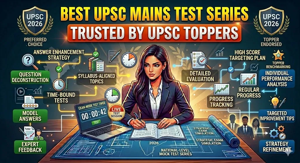 Best UPSC Mains Test Series: Trusted by UPSC Toppers
