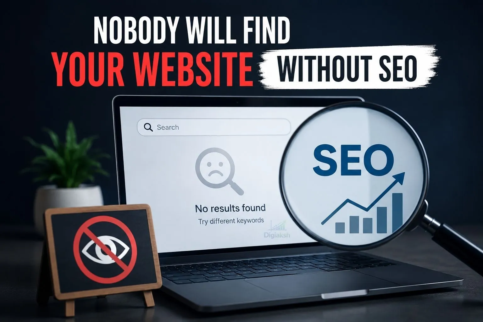 Nobody will find your website without SEO