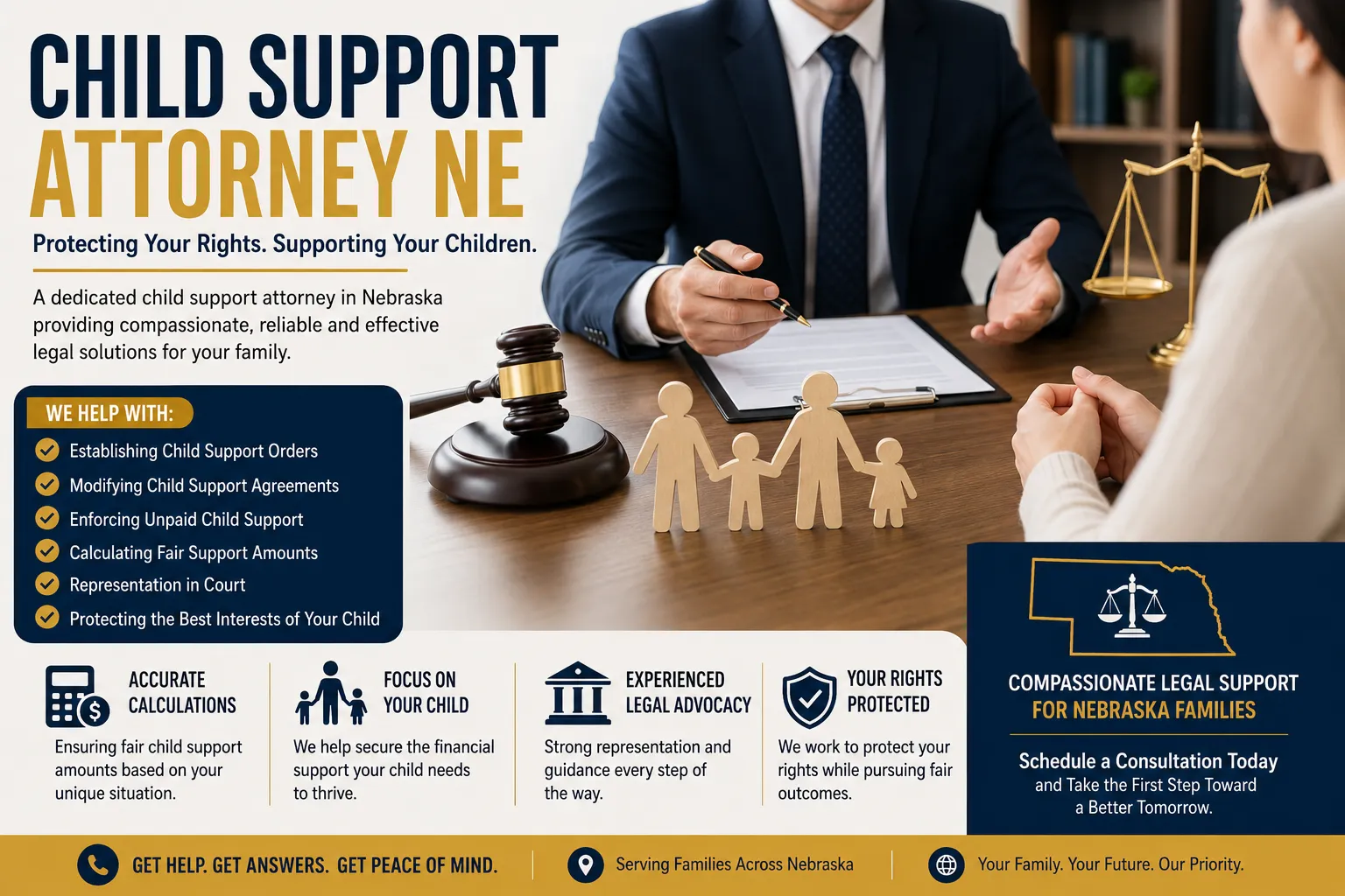 Child Support Attorney NE – Helping Families Navigate Legal Challenges