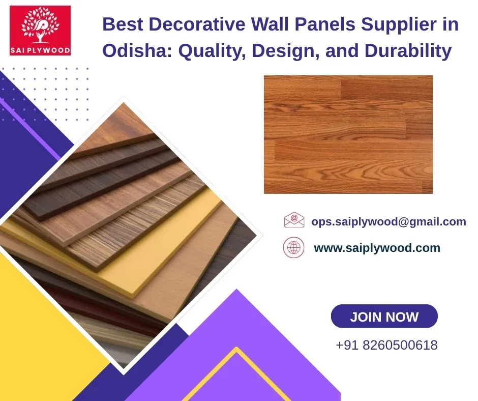Best Decorative Wall Panels Supplier in Odisha: Quality, Design, and Durability