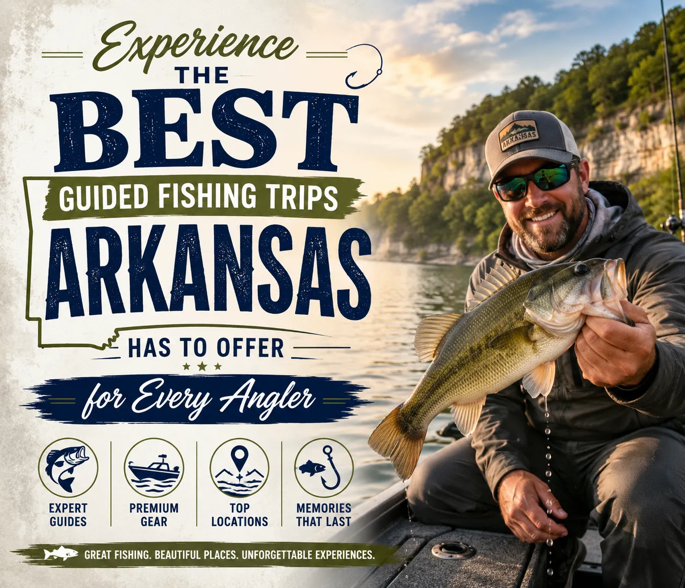 Experience the Best Guided Fishing Trips Arkansas Has to Offer for Every Angler