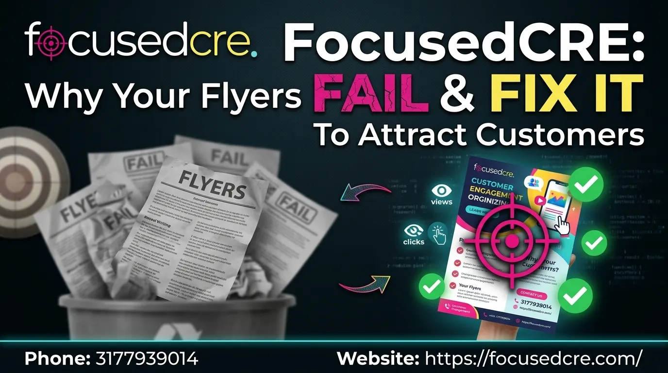 Why Your Flyers Fail to Attract Customers & Fix It