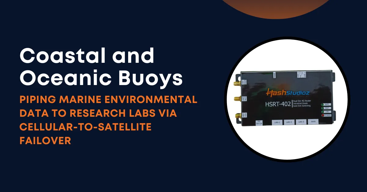 Coastal and Oceanic Buoys: Piping Marine Environmental Data to Research Labs via Cellular-to-Satellite Failover